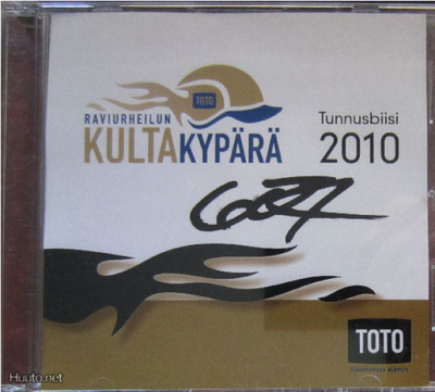 RAVIURHEILUN KULTAKYPÄRÄ Tunnusbiisi 2010 - CDs