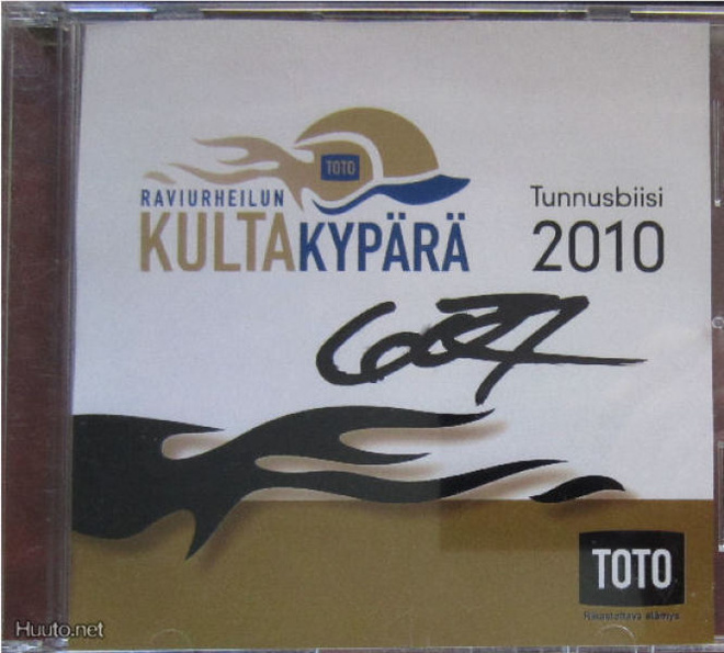 RAVIURHEILUN KULTAKYPÄRÄ Tunnusbiisi 2010 - CDs