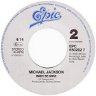 MICHAEL JACKSON :: I JUST CAN'T STOP LOVING YOU : VINYYLI 7" - pikkukuva 4