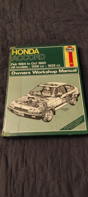 Honda Accord korjausopas