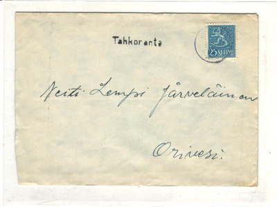 RIVILEIMA TAHKORANTA/JOROINEN