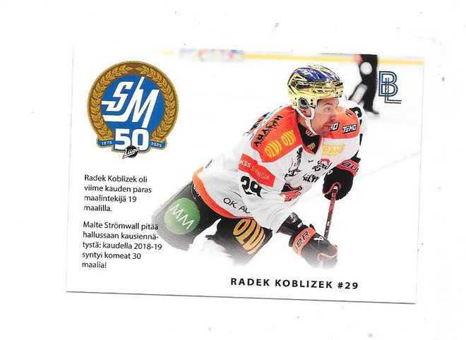 2024-25 BlueLine MatchCard #4/6 Radek Koblizek KooKoo