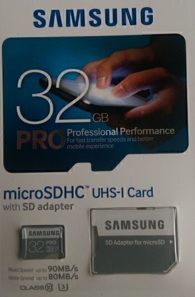 Samsung PRO 32 Gt Class 10 microSDHC-muistikortti