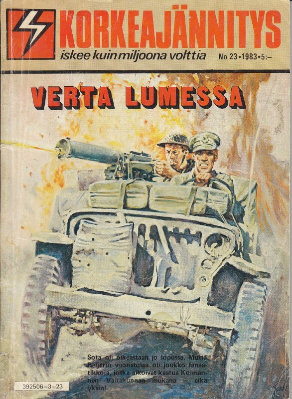 Korkeajännitys 23/1983 Verta Lumessa