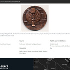 Apollo–Sojuz yhteislento 1975 mitali Neuvostoliitto USA 60mm - pikkukuva 4