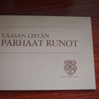 Vaasan leivän parhaat runot (1973) - pikkukuva 1
