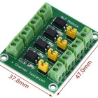 PC817 4-Kanavainen Optoerotin Moduuli - pikkukuva 3