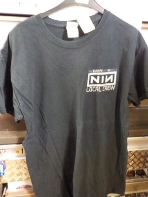 NINE INCH NAILS LOCAL CREW T-PAITA KOKO L