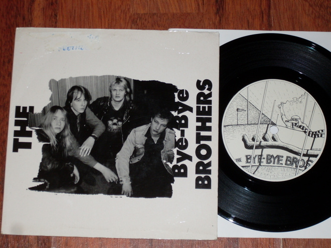 7" The BYE-BYE BROTHERS - Backshooter - single 1990 MINT-