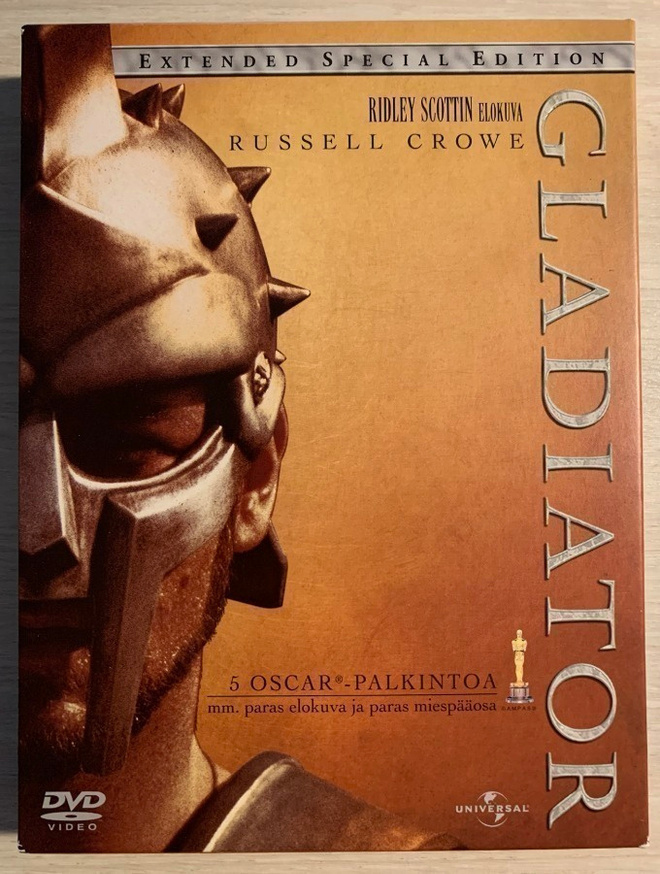 Gladiator (2000) Pidennetty erikoisversio (3DVD)