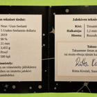 1/10 oz kultaraha. Pohjantähti (pieni timantti). - pikkukuva 4