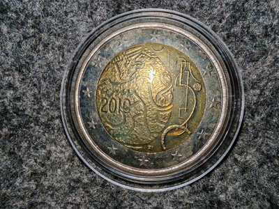 2 € Suomi 2010 Suomalainen raha 150v