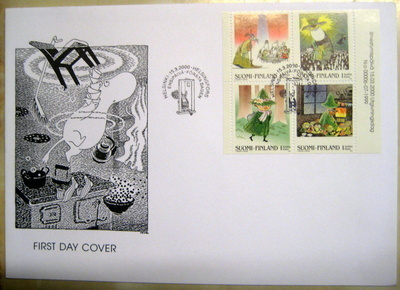 MUUMI FDC-kuori v- 2000