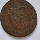 Melko siisti ulkomaan kolikko v.1855,kts! - pikkukuva 5
