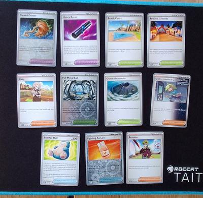 Pokemon trainer kortit 11kpl (#17)