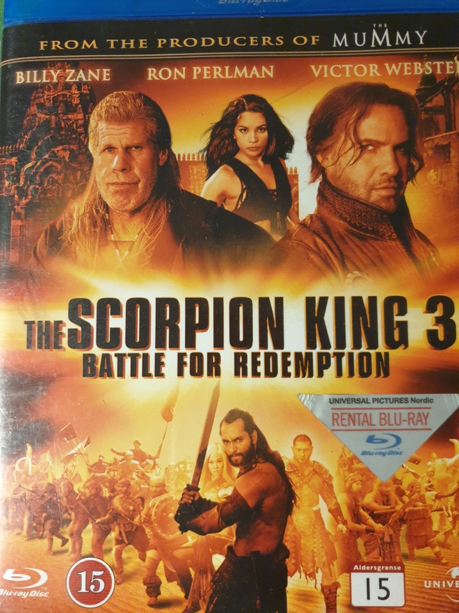 The Scorpion King 3: Battle for Redemption Blu-ray
