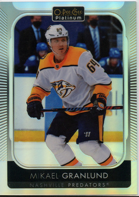 2021-22 OPC Platinum rainbow #71 Mikael Granlund