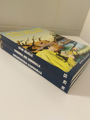 Tex Willer kirjasto sett