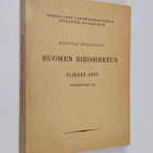 Brynolf Honkasalo : Suomen Rikosoikeus 1 : Yleiset Opit - pikkukuva 1