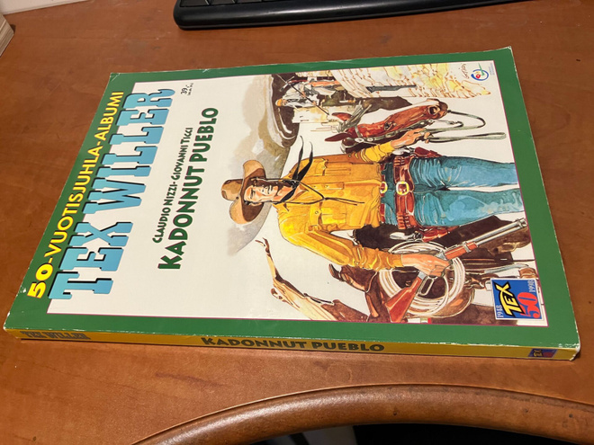 TEX WILLER SUURALBUMI KADONNUT PUEBLO HYVÄ
