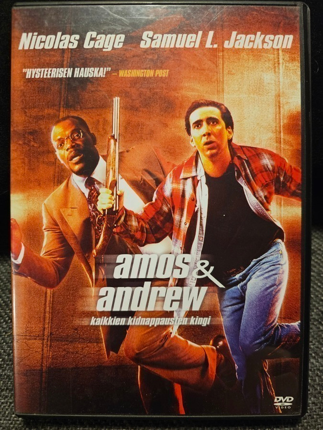 Amos & Andrew (DVD) Nicolas Cage, Samuel L. Jackson