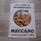 Meccano -esite vuodelta 1973 - pikkukuva 1