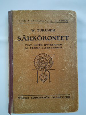 Sähkökoneet - W. Turunen (sid.)