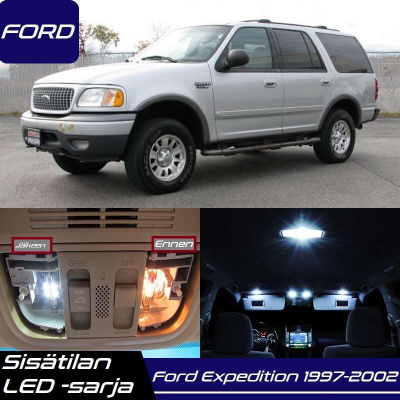 Ford Expedition (UN93) Sisätilan LED-sarja 14-os