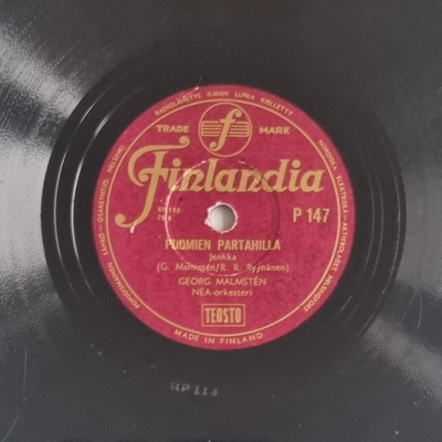 Savikiekko 1951 - Georg Malmsten - Finlandia P 147