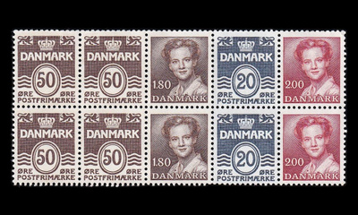 Tanska HB19 ** Vihkolehti (556,572,753,754) (1982)