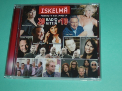 CD Iskelmä # 10 – 20 Radio Hittiä