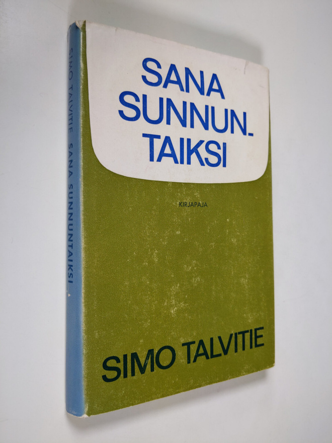 Simo Talvitie : Sana sunnuntaiksi
