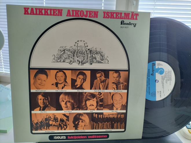 V/A, Kaikkien aikojen iskelmät, LP -75 HIENO KUNTO !!