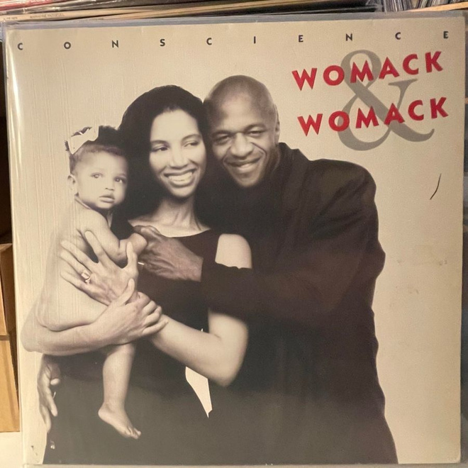 Womack & Womack Conscience vinyyli nimikirjoituksilla