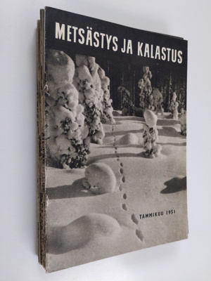 Metsästys ja kalastus vuosikerta 1951 (tammikuu-joulukuu)