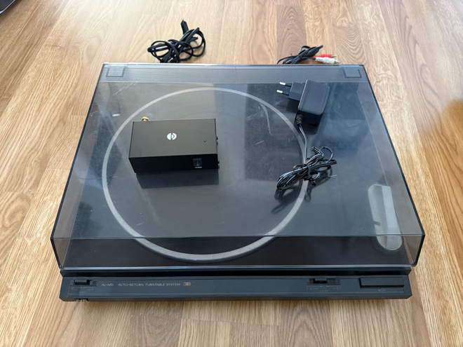 JVC AL-A151BK levysoitin + ProCaster PH-01 RIAA