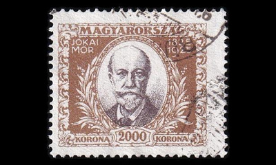 Unkari 399 o Kirjailija Mór Jókai 2000 Kr (1925)