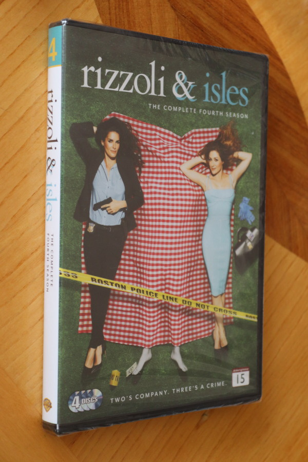 4DVD Rizzoli & Isles kausi 4 ( 2013-2014 uusi )