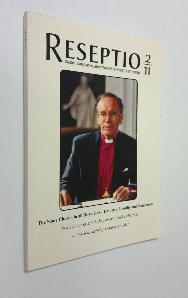 Reseptio 2/11 : Kirkon ulkomaanasiain keskuksen teologist...