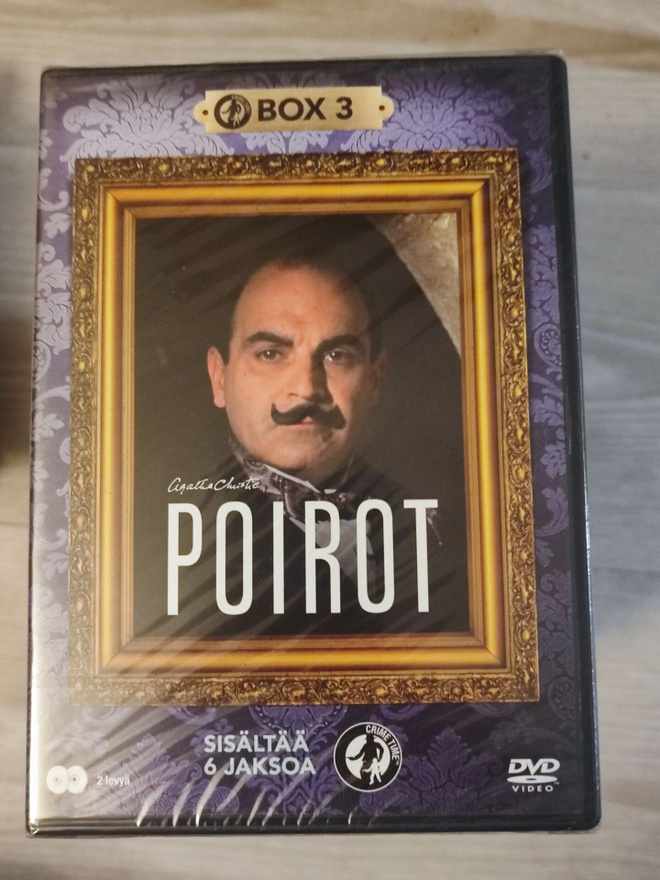 Hercule Poirot Box 3 UUSI SUOMIKANNET
