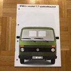 Esite Volkswagen LT, noin 1975/1976. VW - pikkukuva 1
