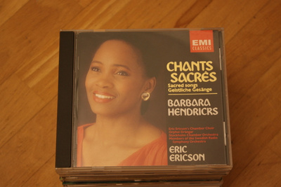 Barbara Hendricks Eric Ericson Chants Sacres CD