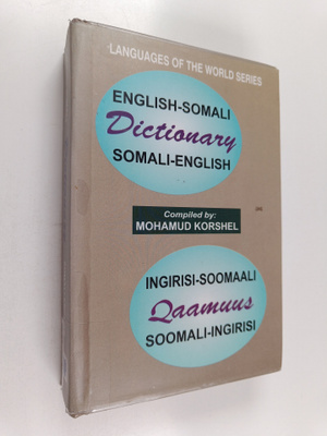 Mohamud Korshel : English-somali dictionary somali englis...
