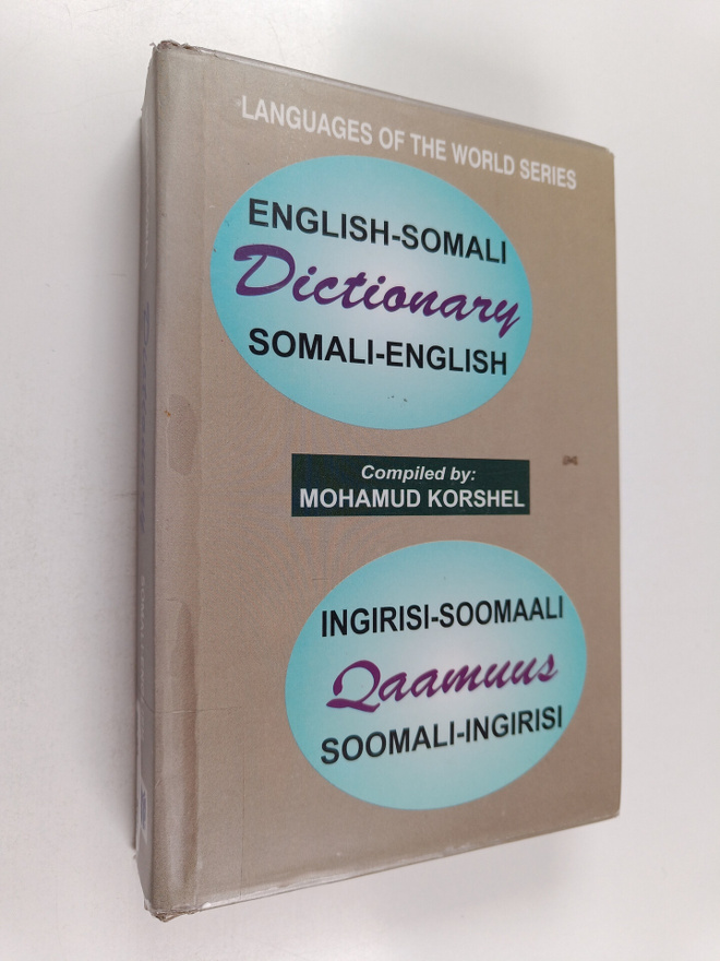 Mohamud Korshel : English-somali dictionary somali englis...