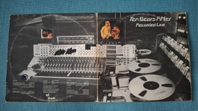 TEN YEARS AFTER Recorded Live CTY 1049, Chrysalis 1973 UK