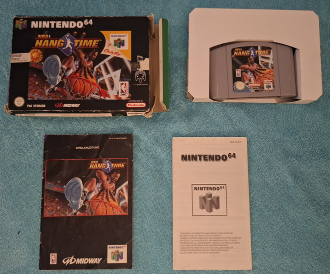 N64 - NBA Hangtime (CIB, PAL)