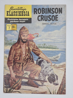 Daniel Defoe - Kuvitettuja Klassikkoja - Robinson Crusoe