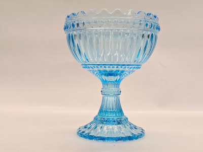 Iittala Mariskooli jalallinen kulho – vaaleansininen, 15 cm