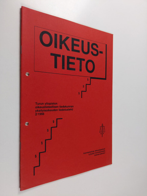 Oikeustieto 2/1998 : Turun yliopiston oikeustieteellisen ...