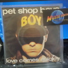 PET SHOP BOYS - LOVE COMES QUICKLY 7" HOLLAND VG++/VG++ . - pikkukuva 1